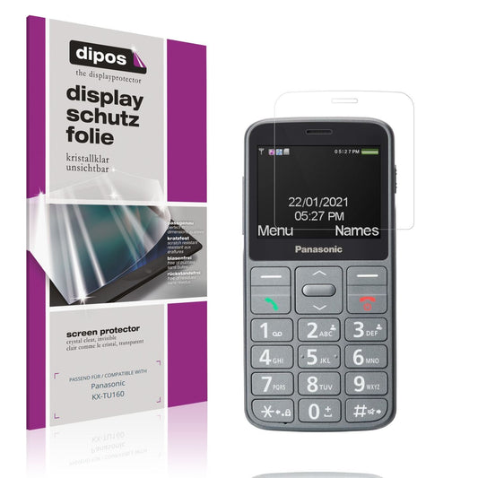 4x Schutzfolie klar für Panasonic KX-TU160 Display (1)