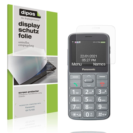 4x Schutzfolie matt für Panasonic KX-TU160 Display (1)