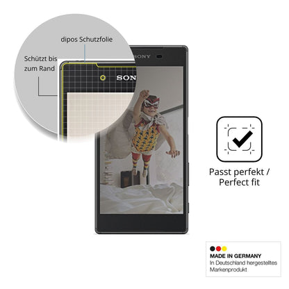 Blickschutzfolie für Sony Xperia Z-5 matt Schutzfo (4)