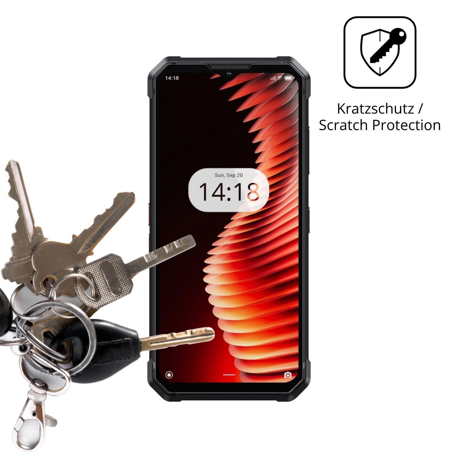 4x Schutzfolie klar für iHunt Titan Music P22000 U (4)