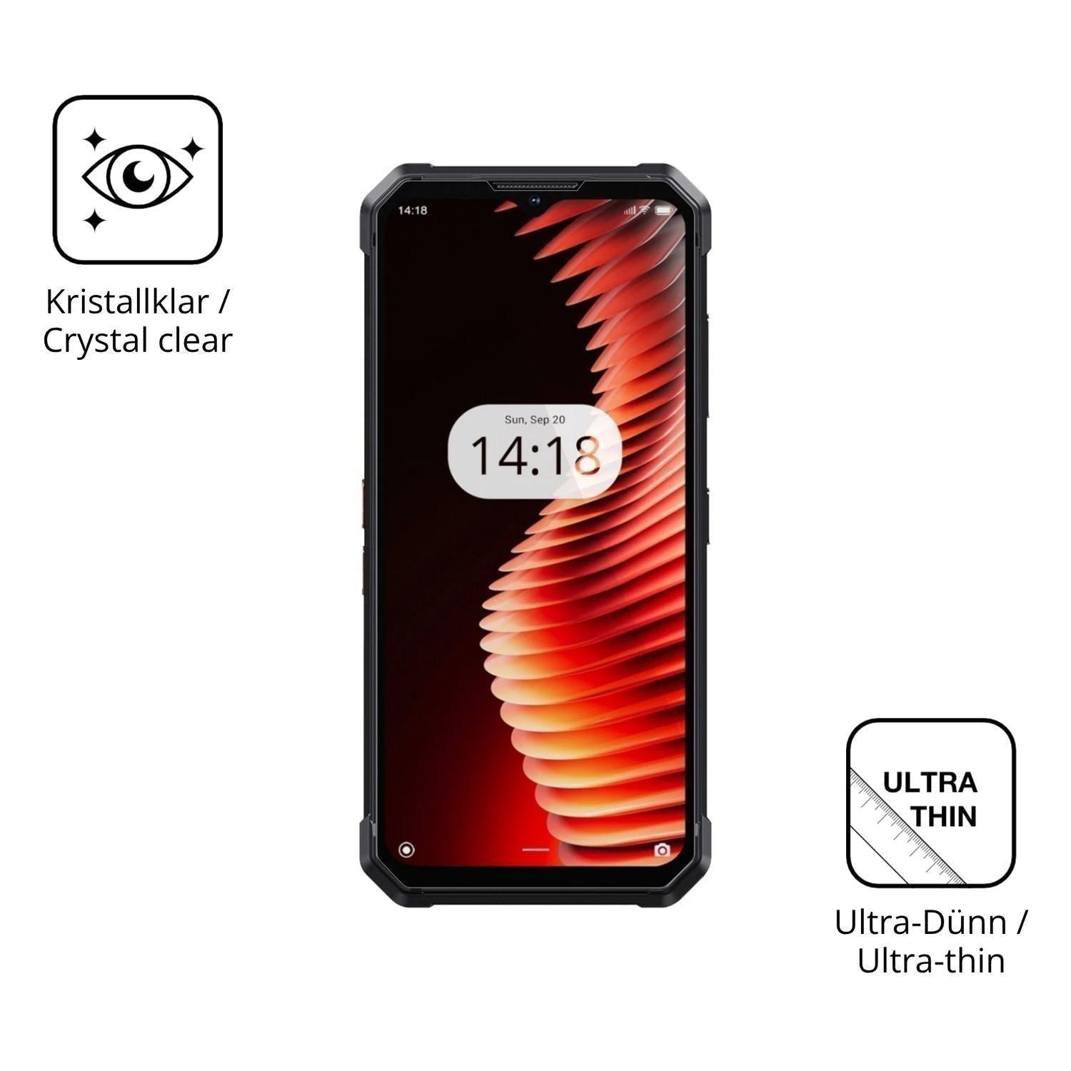 4x Schutzfolie klar für iHunt Titan Music P22000 U (5)