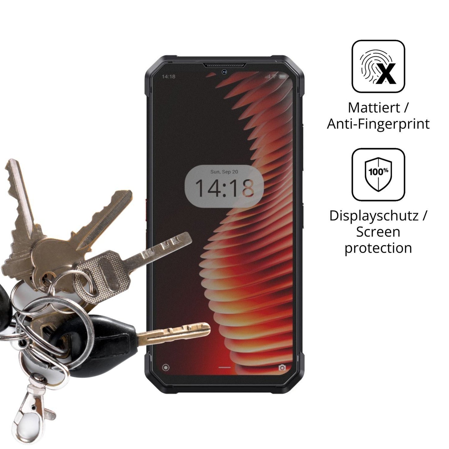 Blickschutzfolie für iHunt Titan Music P22000 Ultr (3)