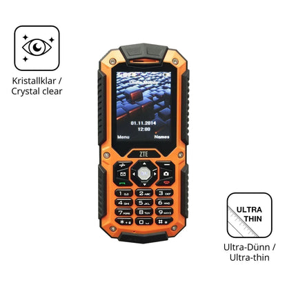 4x Schutzfolie klar für ZTE R28 Display-Schutzfoli (5)