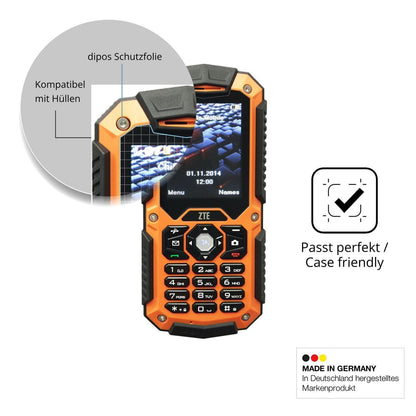 4x Schutzfolie klar für ZTE R28 Display-Schutzfoli (6)