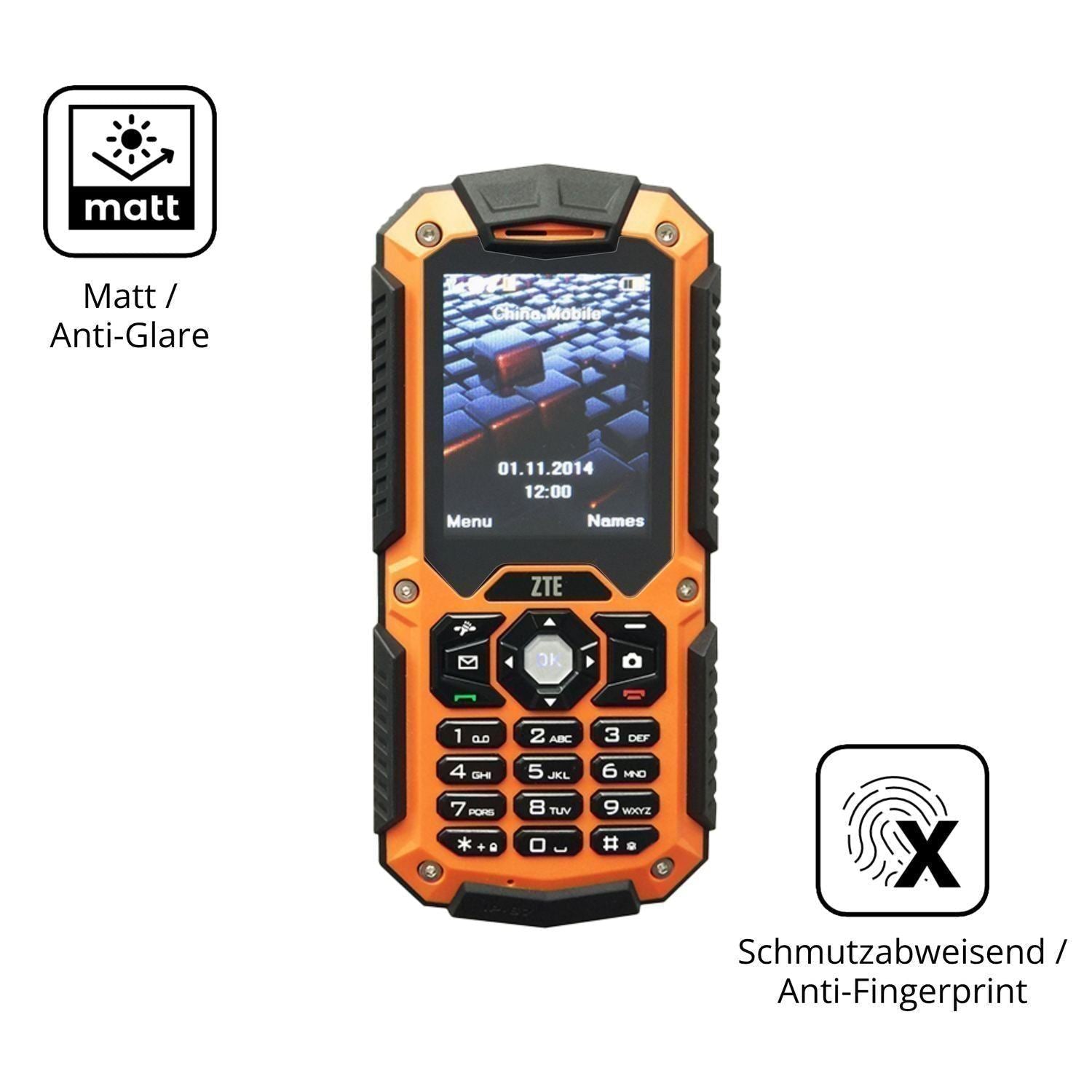 4x Schutzfolie matt für ZTE R28 Display-Schutzfoli (5)