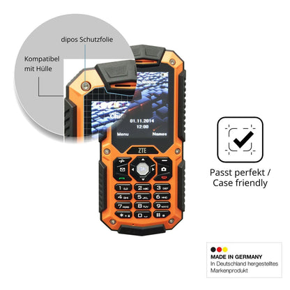 4x Schutzfolie matt für ZTE R28 Display-Schutzfoli (6)