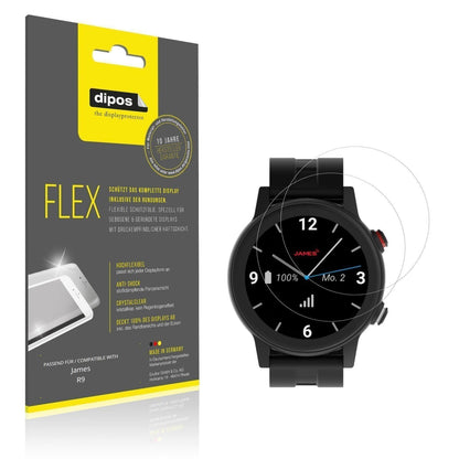 2x 3D Full Cover Schutzfolie für James R9 (1)