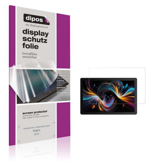 2x Schutzfolie klar für Wqplo G13 Display-Schutzfo (1)