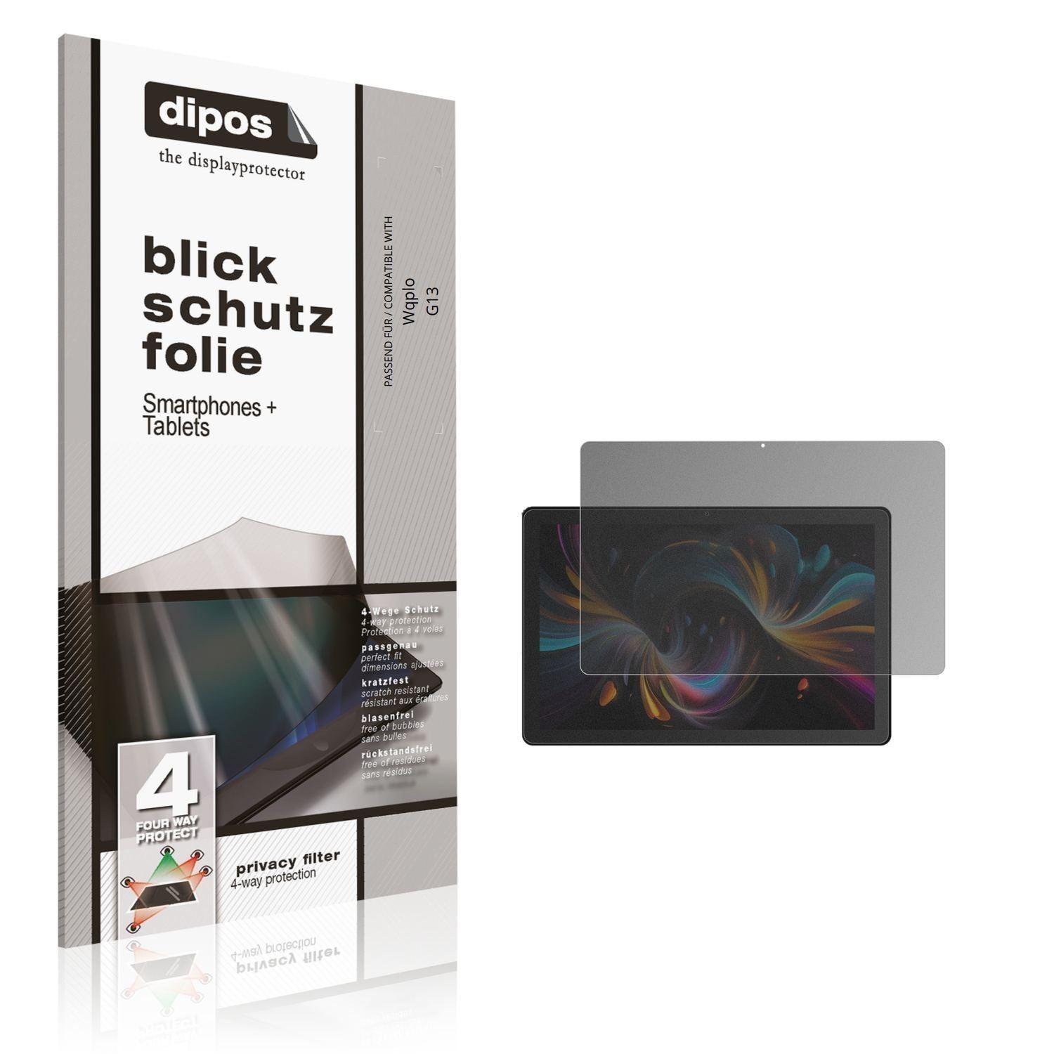 Blickschutzfolie für Wqplo G13 matt Schutzfolie Pr (1)