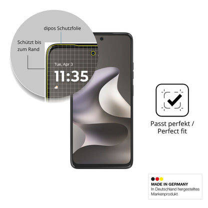 2x Schutzfolie klar für Hugerock X72 Display-Schut (4)