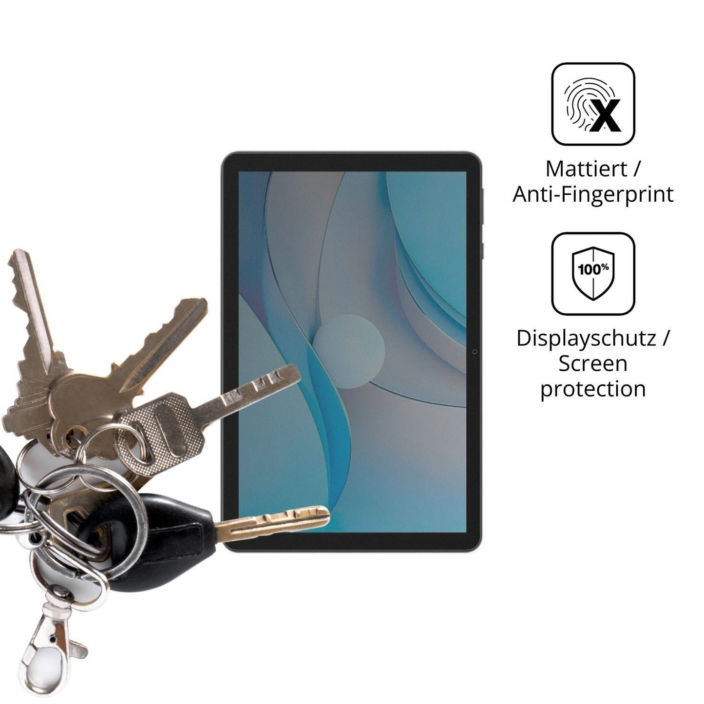 Blickschutzfolie für SPC Gravity 6 SE 10.1 matt Sc (3)