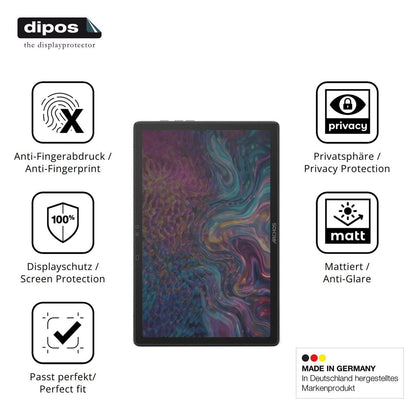 Blickschutzfolie für Archos T105 FHD 4G Ultra matt (5)