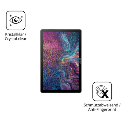 2x 9H Schutzfolie für Archos T105 FHD 4G Ultra Pan (5)