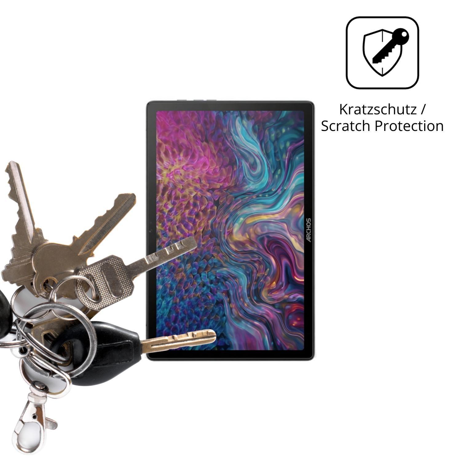 2x Schutzfolie klar für Archos T105 FHD 4G Display (4)