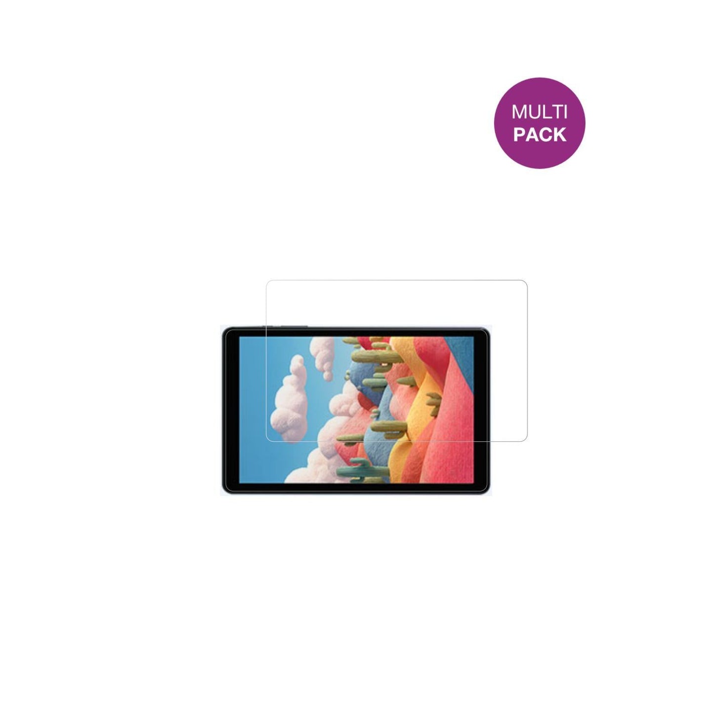 2x Schutzfolie klar für ALLDOCUBE Kido 8 Zoll Disp (2)