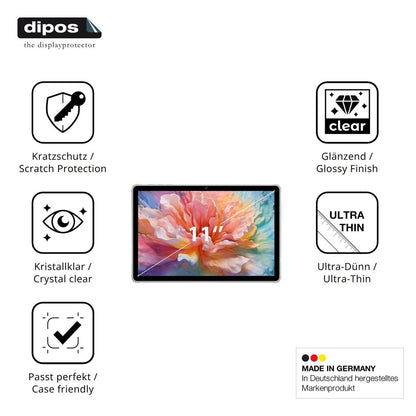 2x Schutzfolie klar für PIXGOOD M902 Display-Schut (7)