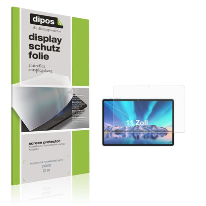 2x Schutzfolie matt für ZIOVO Z128 Display-Schutzf (1)