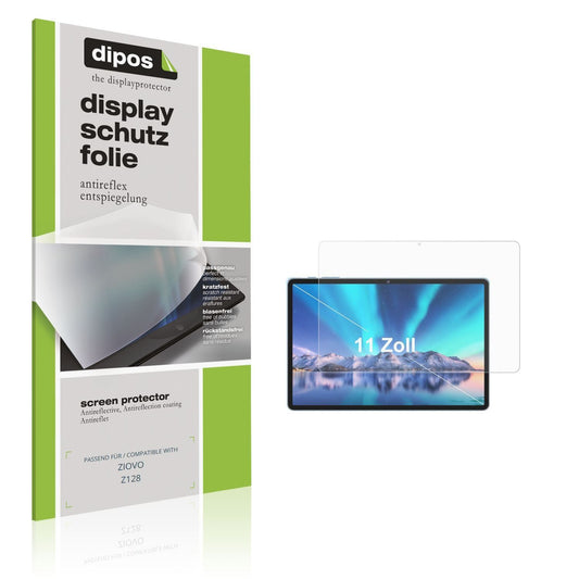 2x Schutzfolie matt für ZIOVO Z128 Display-Schutzf (1)