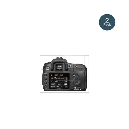 2x 9H Schutzfolie für Sony DSLR-A200 Panzerfolie (2)