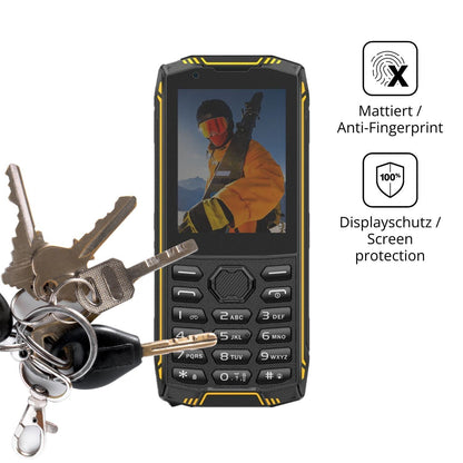 Blickschutzfolie für Ulefone Armor Mini 5 matt Sch (3)