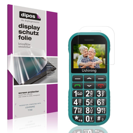 4x Schutzfolie klar für USHINING T190 Display-Schu (1)