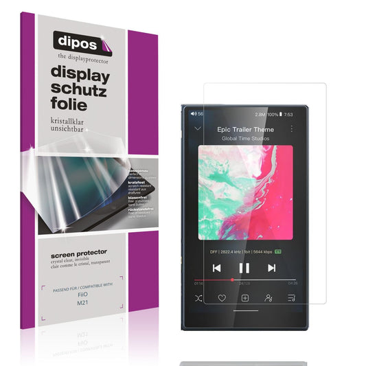 4x Schutzfolie klar für FiiO M21 Display-Schutzfol (1)
