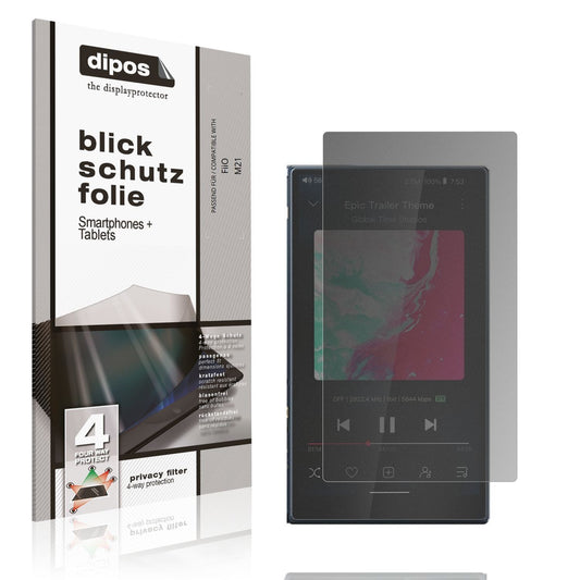 Blickschutzfolie für FiiO M21 matt Schutzfolie Pri (1)