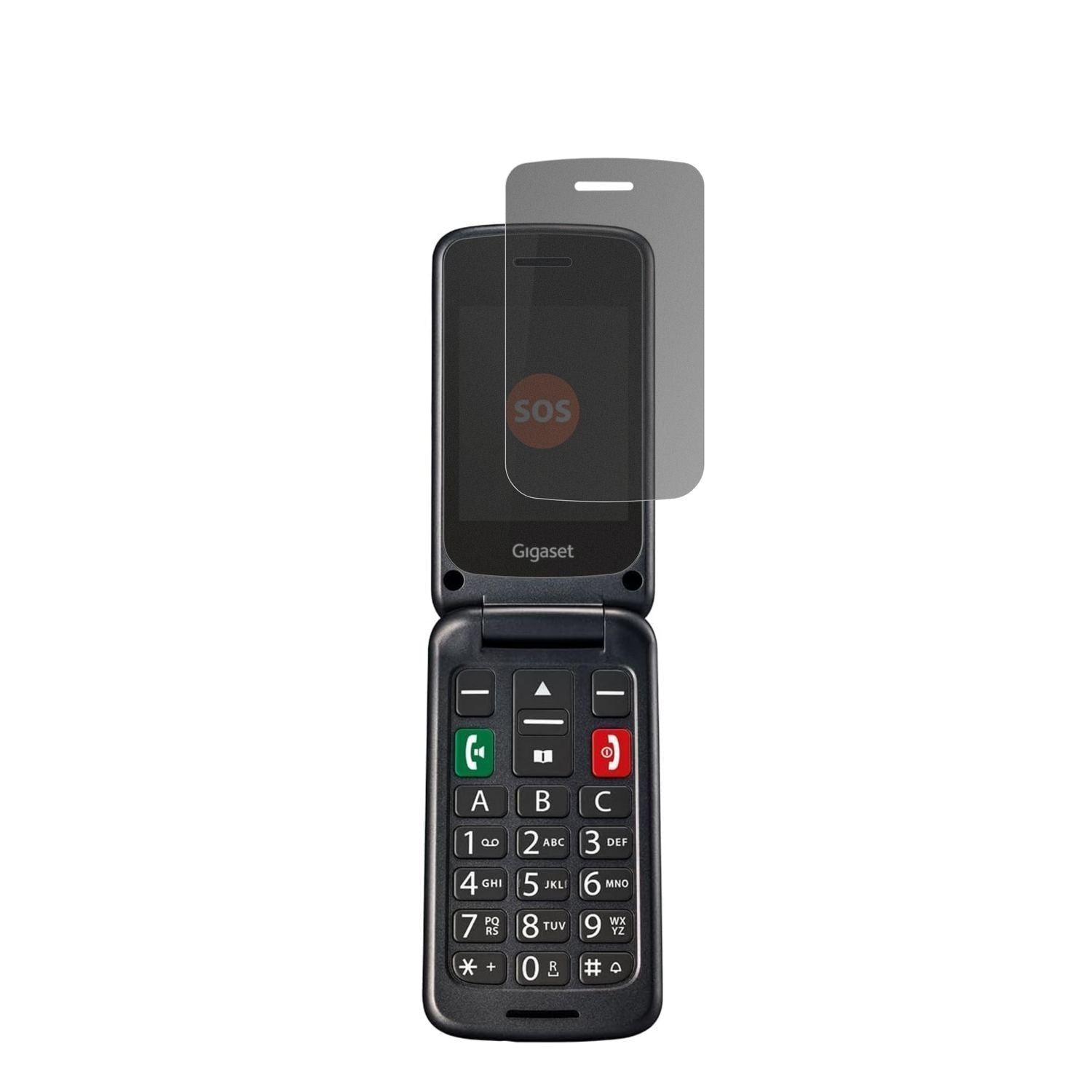 Blickschutzfolie für Gigaset GL590 matt Schutzfoli (2)
