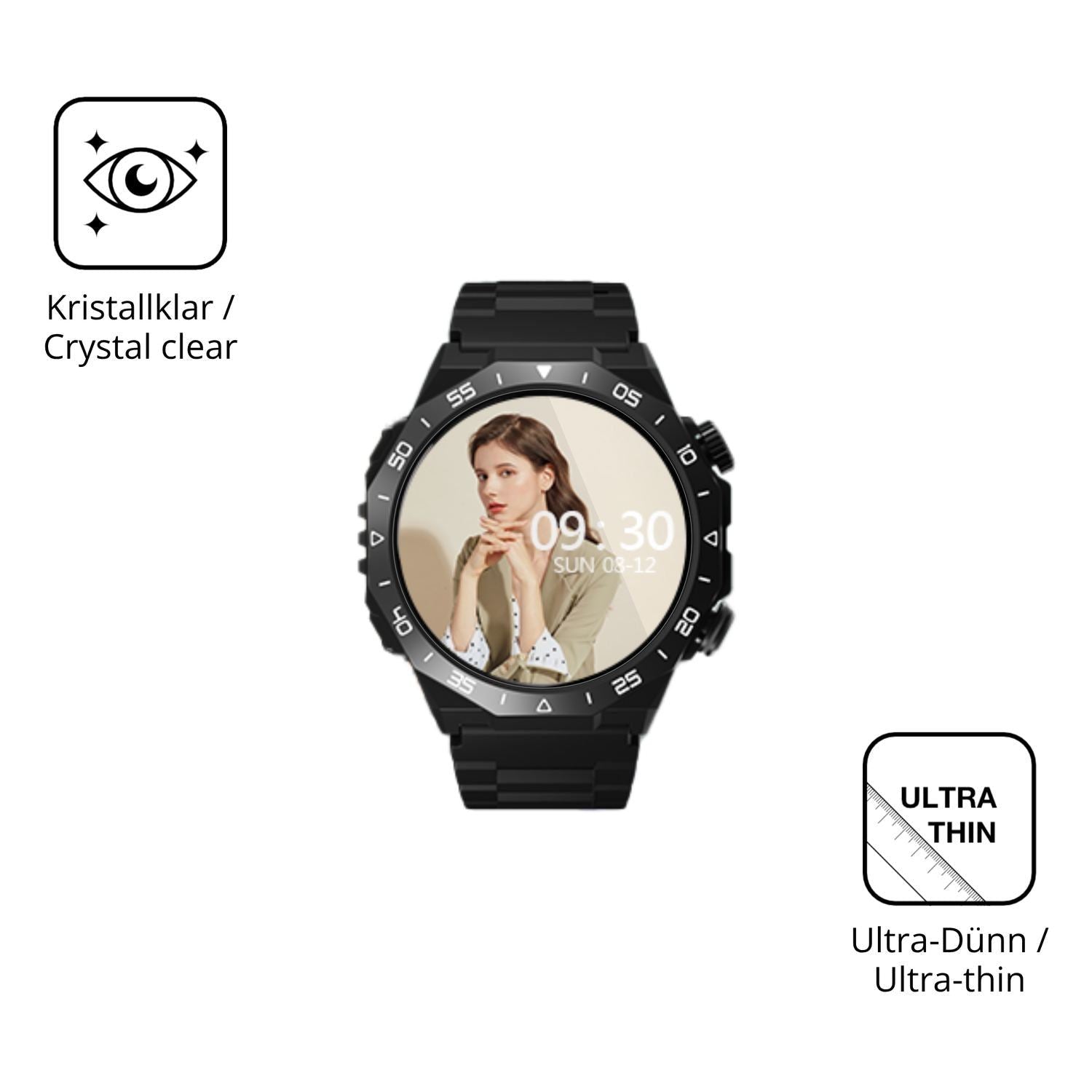 6x Schutzfolie klar für OWMSIC S11 Display-Schutzf (5)