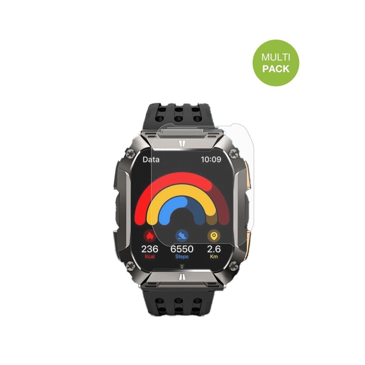 6x Schutzfolie matt für AIMIUVEI 2.01 Zoll Smartwa (2)