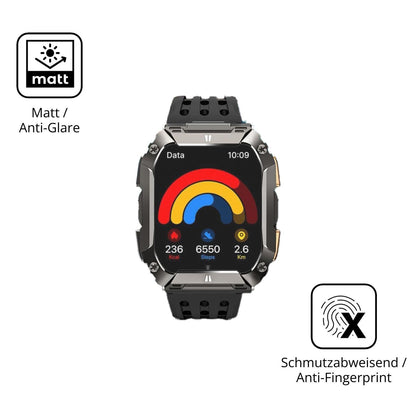 6x Schutzfolie matt für AIMIUVEI 2.01 Zoll Smartwa (5)