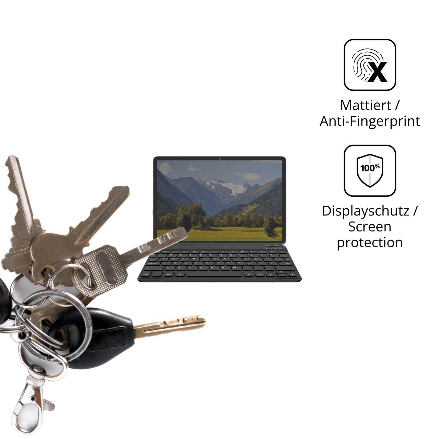 Blickschutzfolie für TABWEE T20 matt Schutzfolie P (3)