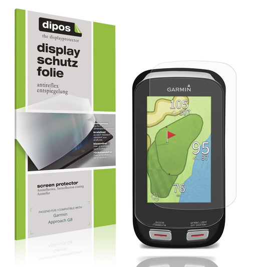 2x Schutzfolie matt für Garmin Approach G8 Display (1)