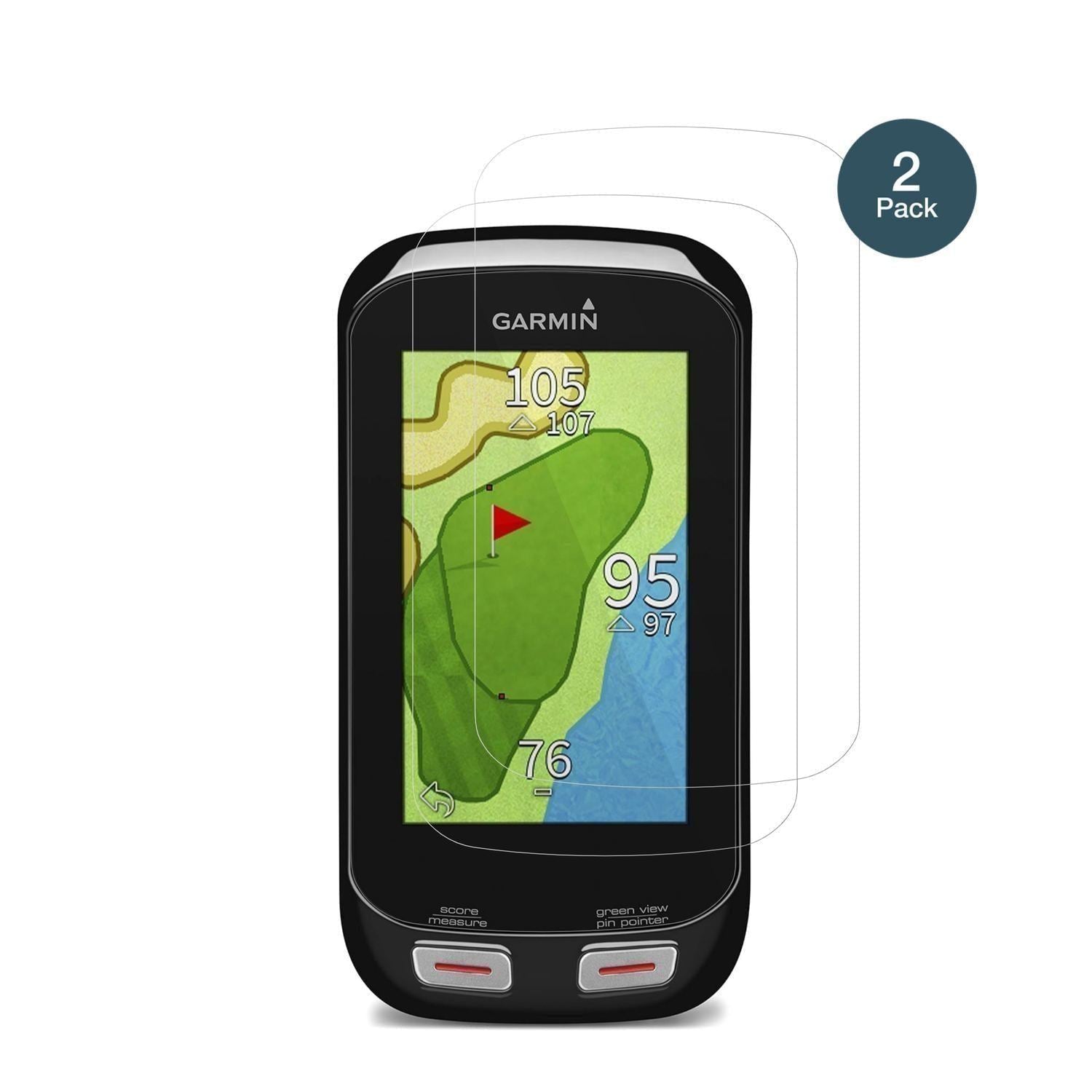 2x 9H Schutzfolie für Garmin Approach G8 Panzerfol (2)
