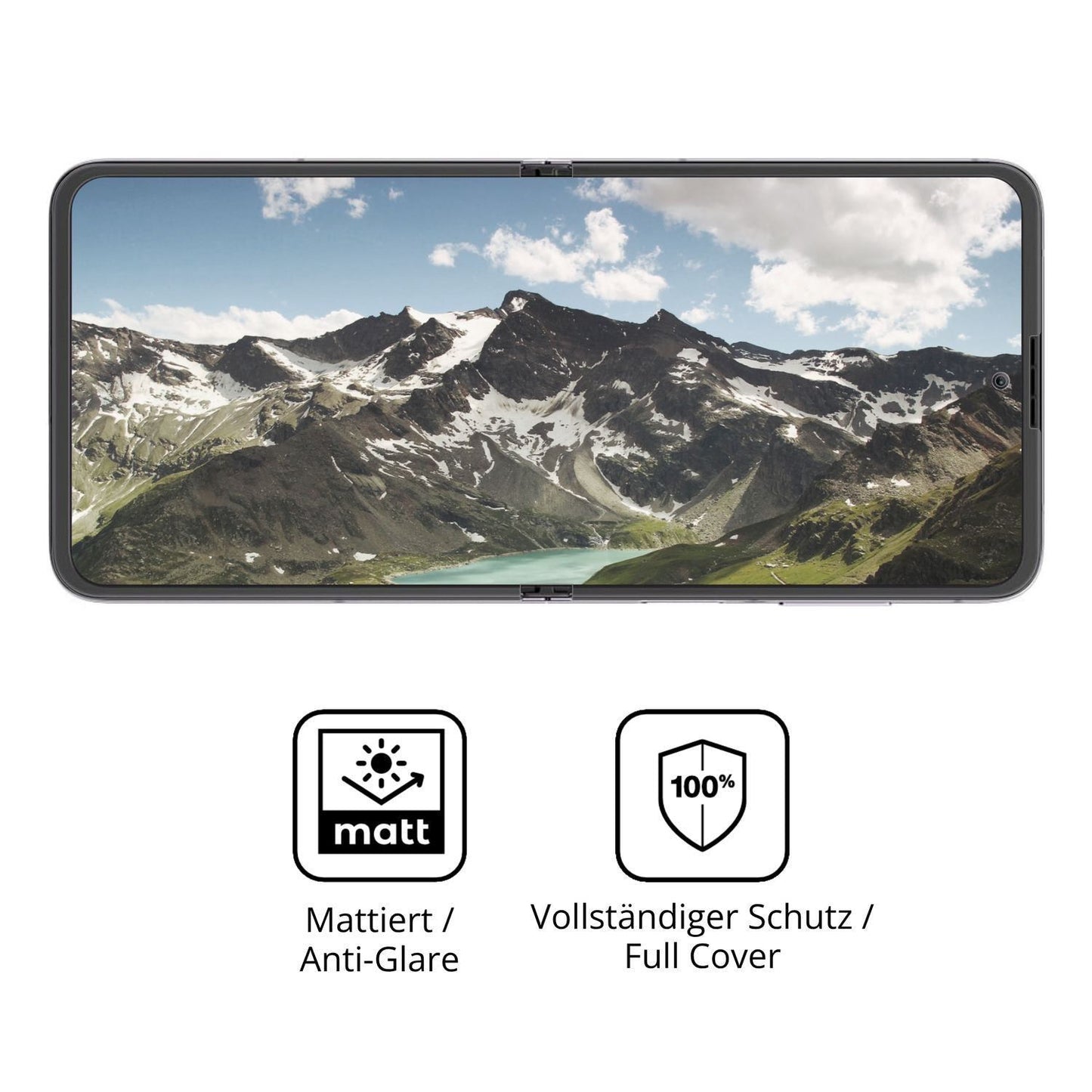 2x Full Cover Schutzfolie matt für Blackview Hero  (5)