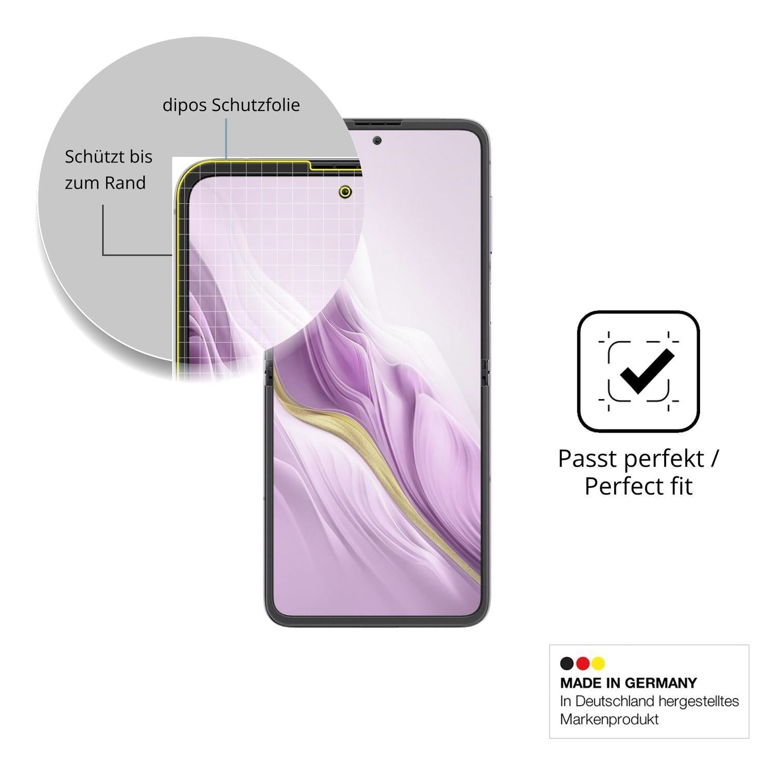 2x Full Cover Schutzfolie matt für Blackview Hero  (6)