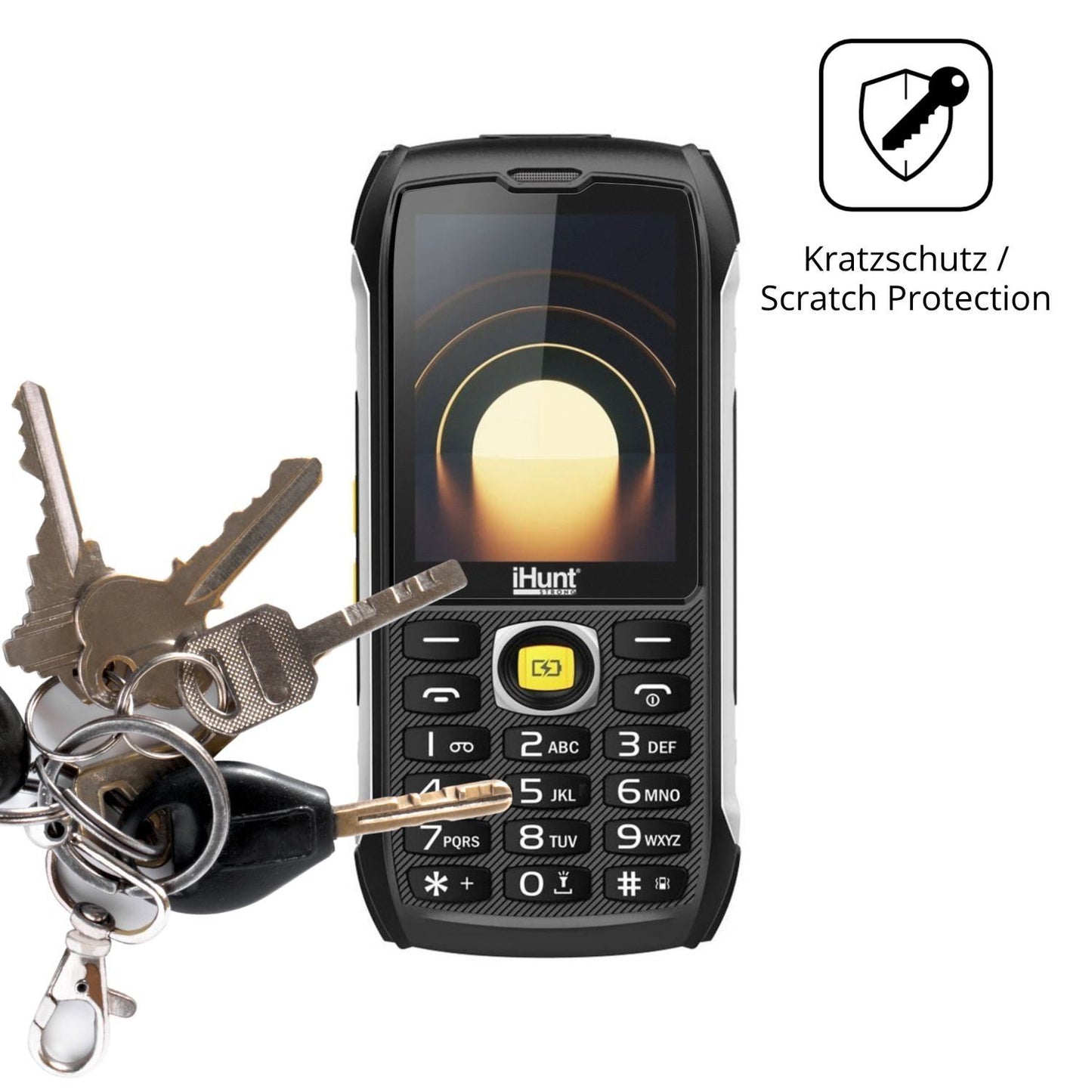 4x Schutzfolie matt für iHunt Titan Survivor 4G Di (4)