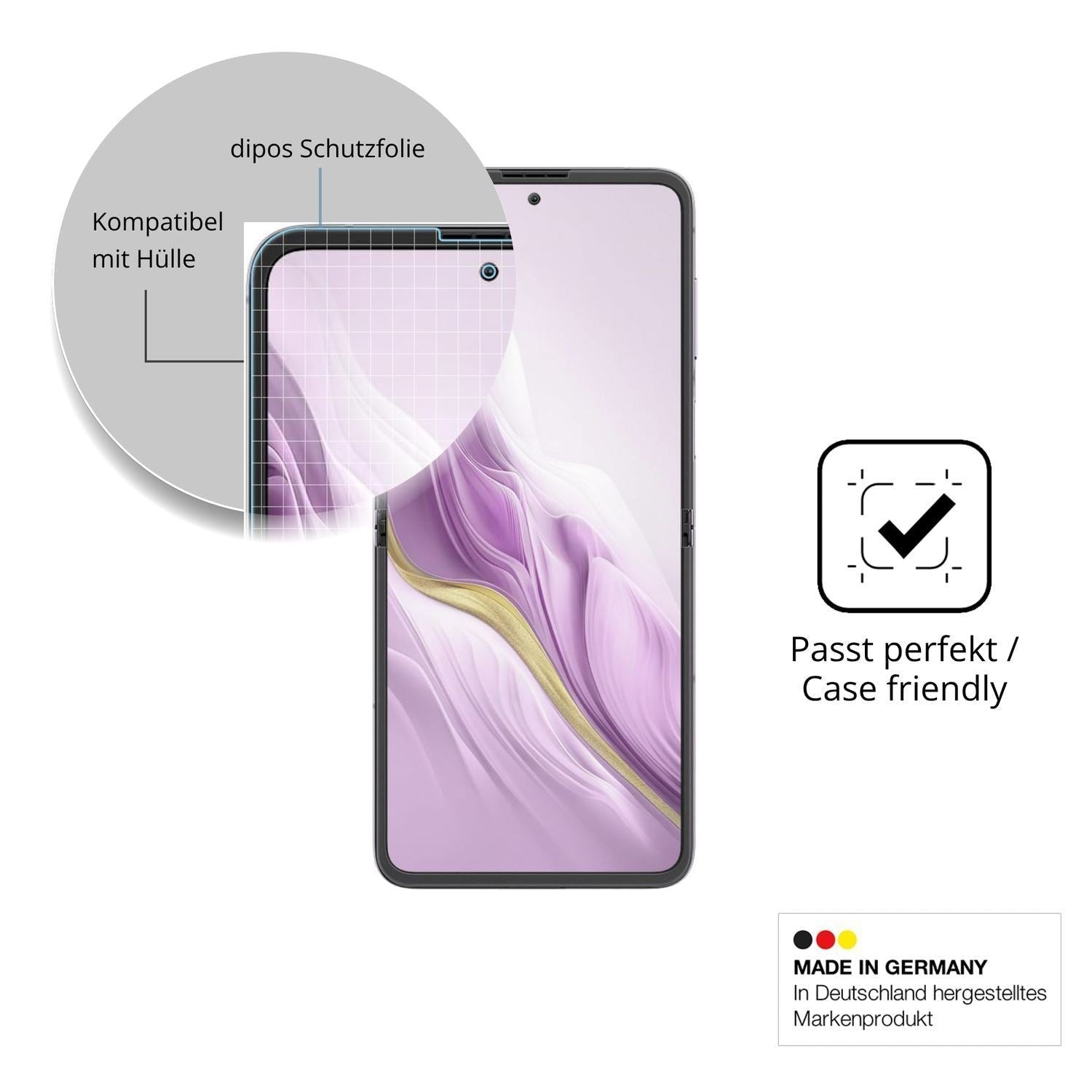 4x Schutzfolie matt für Blackview Hero 10 Aussense (6)