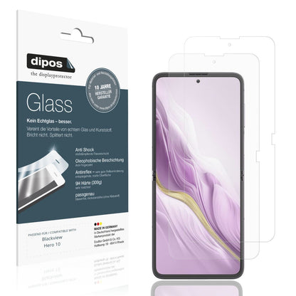 2x 9H Schutzfolie matt für Blackview Hero 10 Ausse (1)
