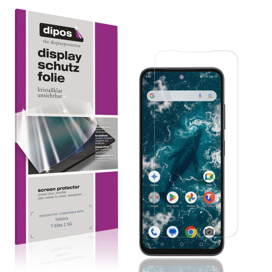 4x Schutzfolie klar für Telstra T-Elite 2 5G Displ (1)