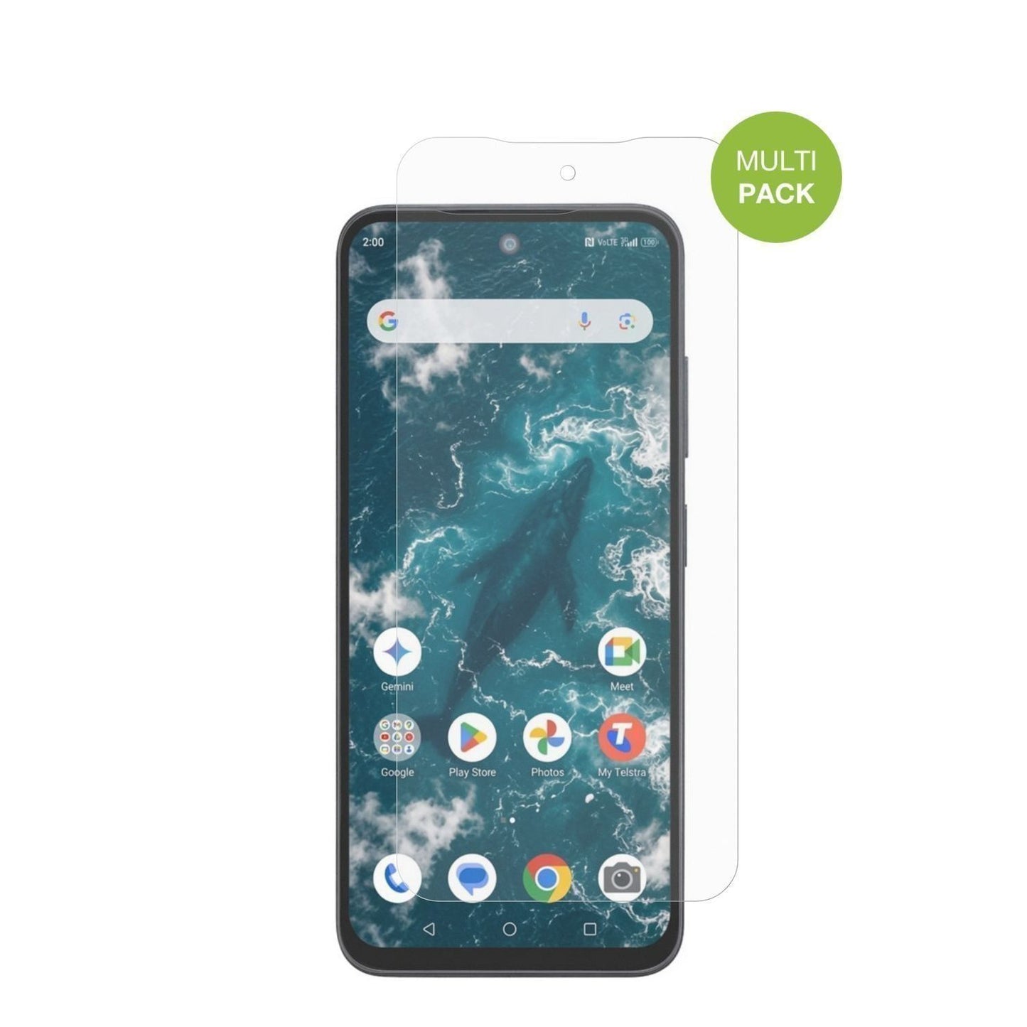 4x Schutzfolie matt für Telstra T-Elite 2 5G Displ (2)