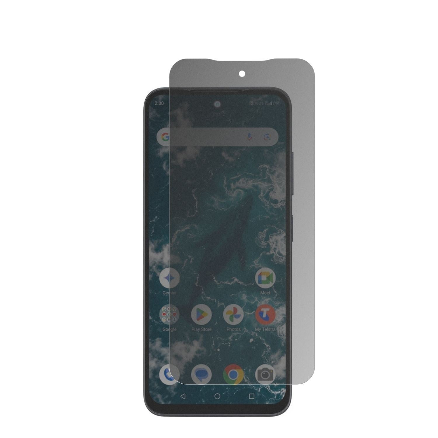 Blickschutzfolie für Telstra T-Elite 2 5G matt Sch (2)
