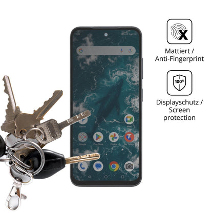 Blickschutzfolie für Telstra T-Elite 2 5G matt Sch (3)