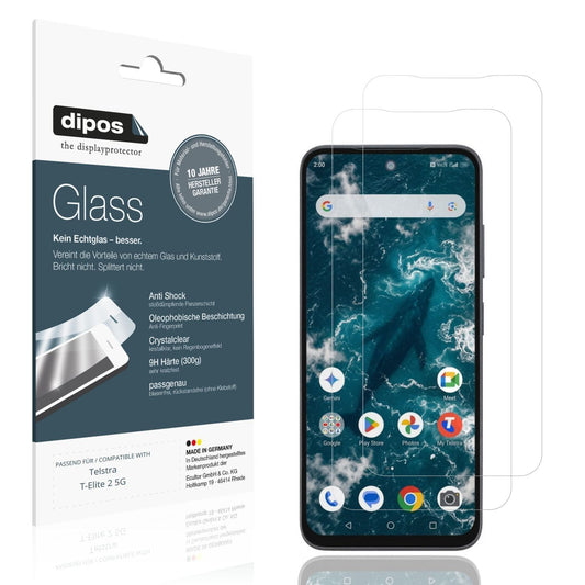 2x 9H Schutzfolie für Telstra T-Elite 2 5G Panzerf (1)