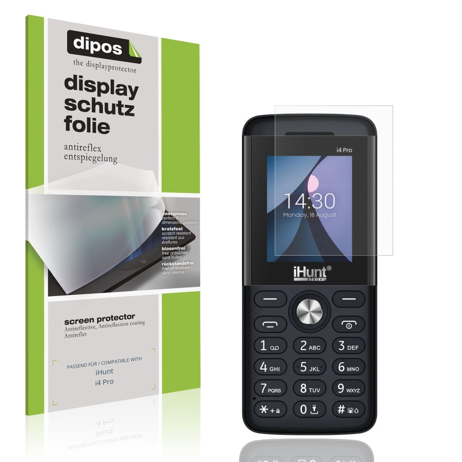 4x Schutzfolie matt für iHunt i4 Pro Display-Schut (1)