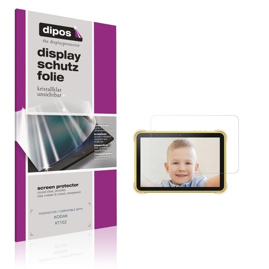 2x Schutzfolie klar für KODAK KT102 Display-Schutz (1)