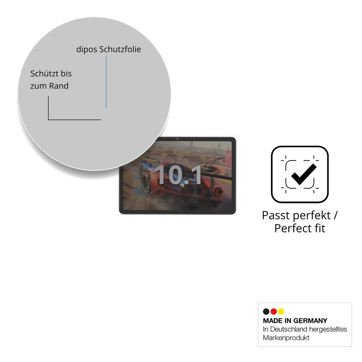 Blickschutzfolie für TUOHAITIME A30 Pro matt Schut (4)
