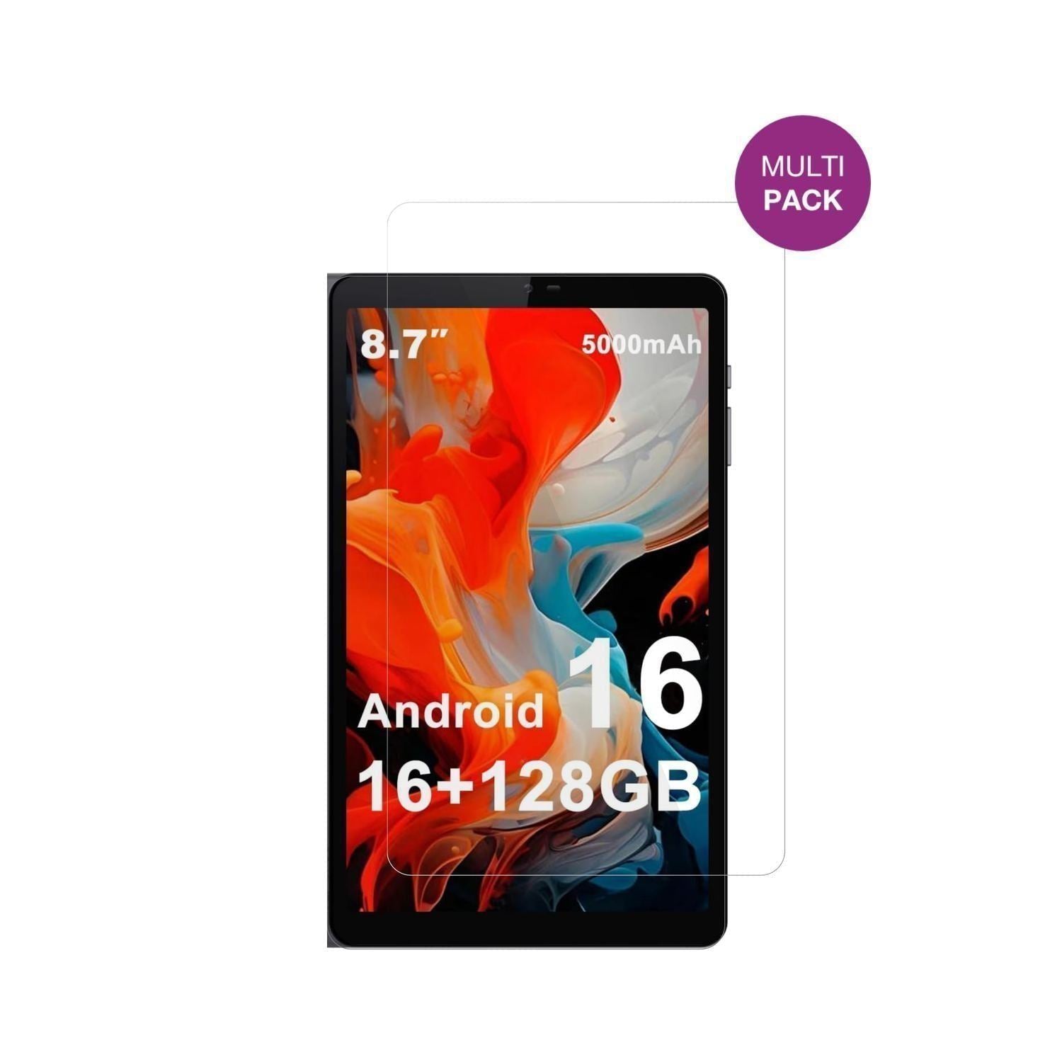2x Schutzfolie klar für Crelander W87 Display-Schu (2)