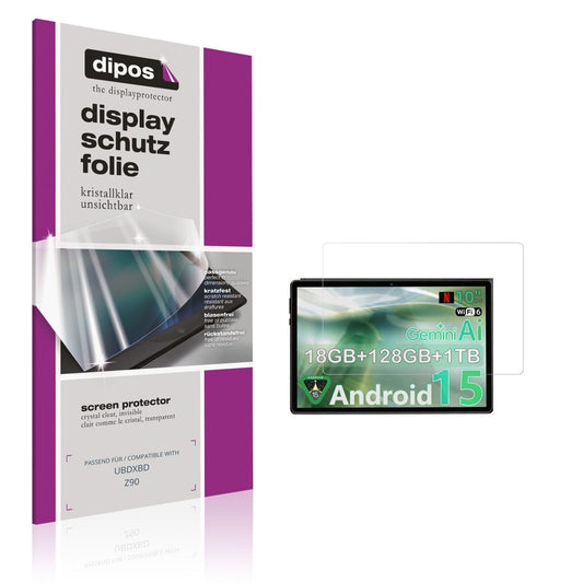 2x Schutzfolie klar für UBDXBD Z90 Display-Schutzf (1)
