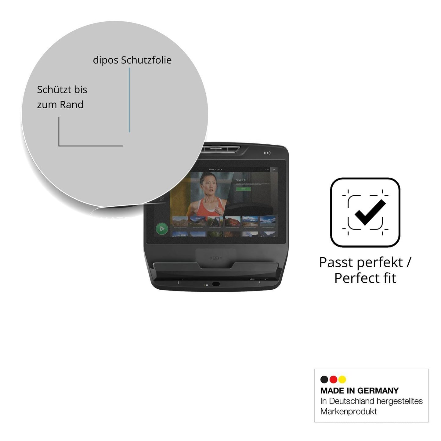Blickschutzfolie für Matrix Touch XL Konsole 22 Zo (4)
